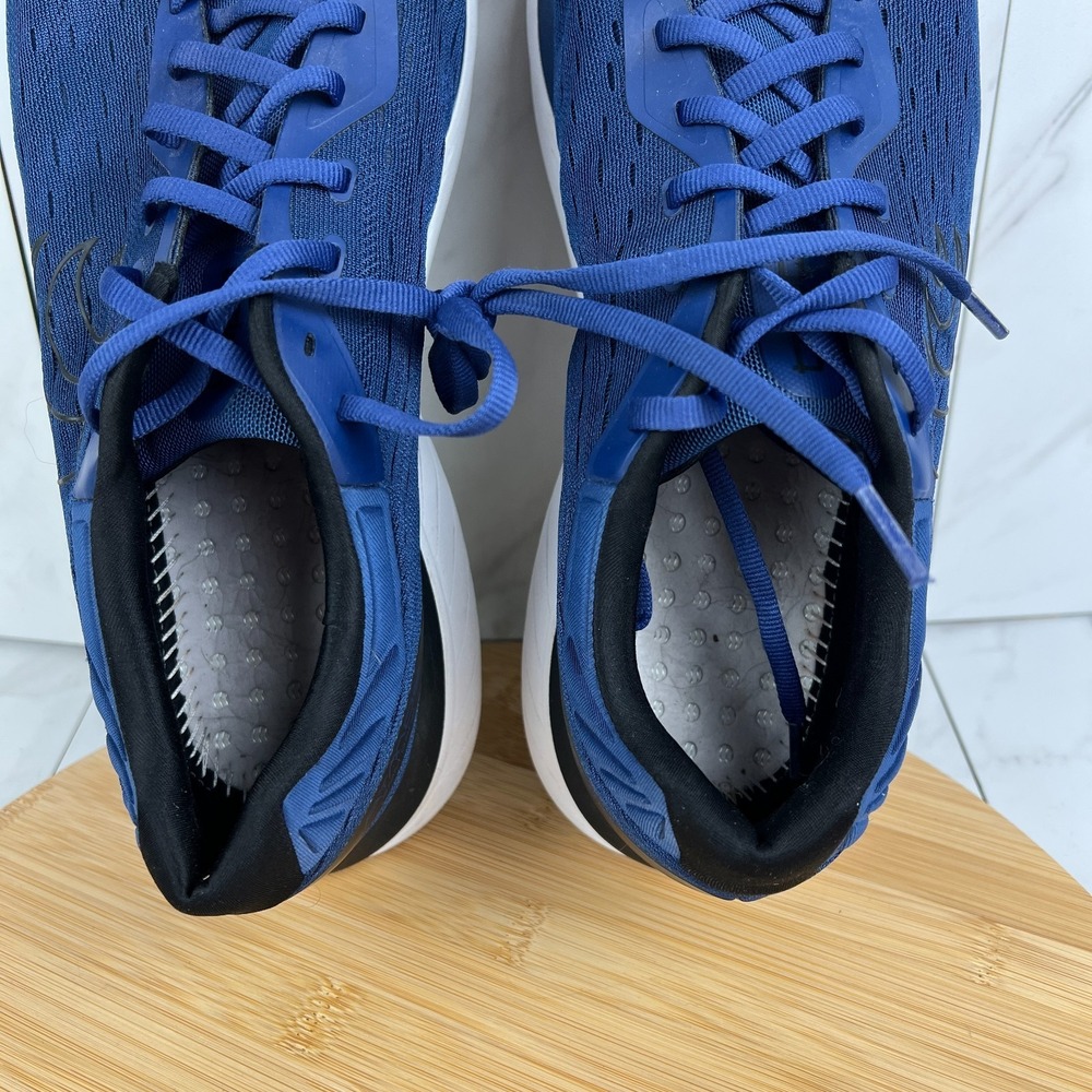 Topo Athletic Atmos Mens Size 11.5 Navy White Running Walk Gym Sneakers Shoes - Picture 11 of 12